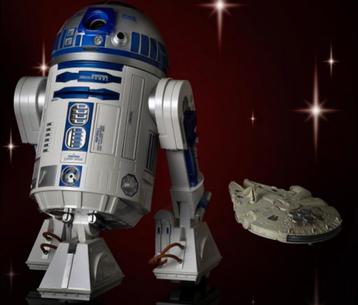 Nikko StarWars R2-D2 – Projector, geluids systeem, CD / DVD