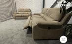 GRATIS LEVERING Mooie Chateau d'Ax Beige Stoffen Bankstellen