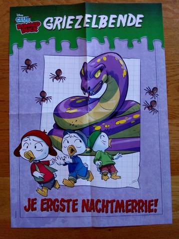 2 posters van de Donald Duck Griezelclub