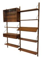 Vintage Poul Cadovius Royal System wandsysteem wallunit