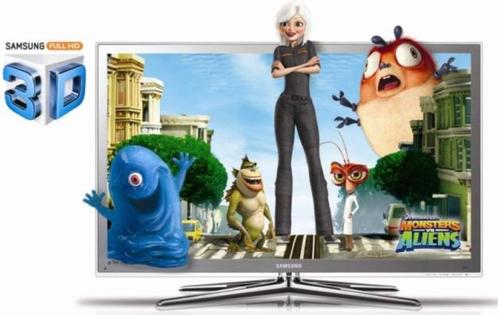 Samsung UE46C8700 3D LED TV incl diverse 3D brillen, Audio, Tv en Foto, Televisies, Gebruikt, LCD, 100 cm of meer, Full HD (1080p)