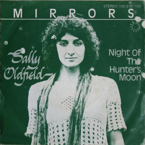 Sally Oldfield - Mirrors / Night of the hunters moon (1978), Cd's en Dvd's, Vinyl Singles, Gebruikt, Single, Pop, 7 inch, Ophalen of Verzenden