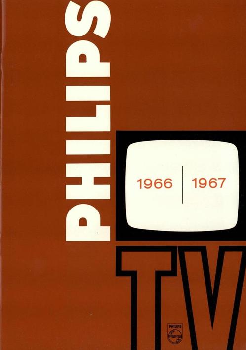 Philips, televisie 1966 1967, Boeken, Catalogussen en Folders, Zo goed als nieuw, Catalogus, Ophalen of Verzenden