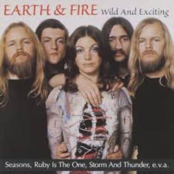 Earth and Fire - Wild and Exiting  Originele CD Nieuw.  Trac