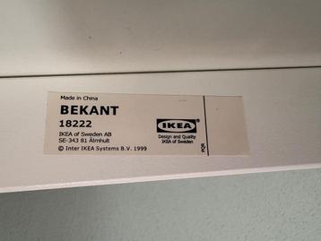 IKEA Bekant bureau 120x80 in hoogte verstelbaar - afbeelding 3 IKEA Bekant bureau 120x80 in hoogte verstelbaar - afbeelding 3