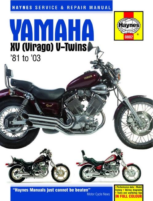 Yamaha Virago XV 750 1100 535 [1981-2003] Haynes boek, Motoren, Handleidingen en Instructieboekjes, Yamaha, Ophalen of Verzenden