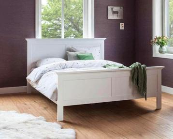 Wit ikea bedframe 140x200 - afbeelding 1 Wit ikea bedframe 140x200 - afbeelding 1