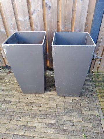 2x Plantenbakken - 76 cm hoog