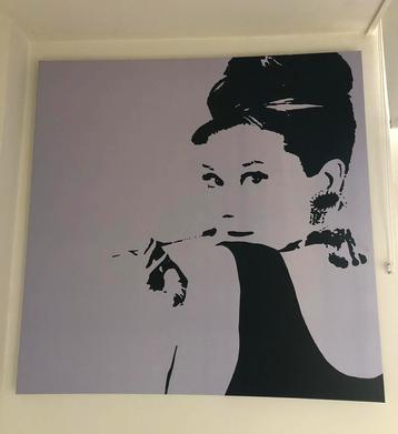 IKEA canvas Audrey Hepburn