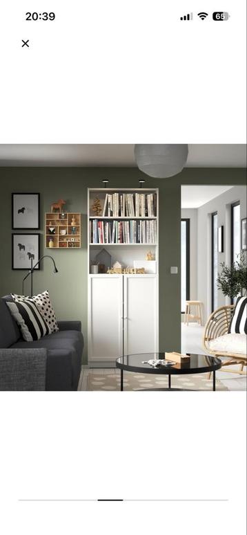IKEA Billy/Oxberg Boekenkast - 202x80x30 cm - afbeelding 2 IKEA Billy/Oxberg Boekenkast - 202x80x30 cm - afbeelding 2