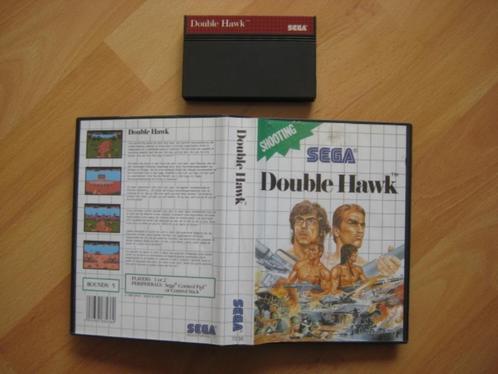 Double Hawk Sega Mastersystem Master System, Spelcomputers en Games, Games | Sega, Master System, Avontuur en Actie, Ophalen of Verzenden