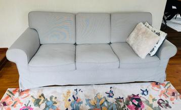 Nette IKEA Ektorp 3 zits bank grijs - afbeelding 2 Nette IKEA Ektorp 3 zits bank grijs - afbeelding 2