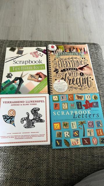 Scrapbook / handlettering boeken 