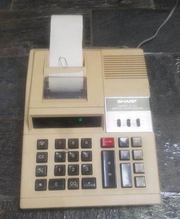 Kassa printer calculator rekenmachine retro telmachiine