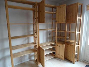 4 grenen stellingkasten: WEDEKA, Ivar en Ikea - afbeelding 7 4 grenen stellingkasten: WEDEKA, Ivar en Ikea - afbeelding 7