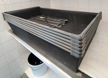 6x Ikea Pax Complement fijndraad mand - afbeelding 1 6x Ikea Pax Complement fijndraad mand - afbeelding 1