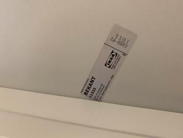 IKEA BEKANT Kantoortafel – 140x140 cm – 3 stuks beschikbaar - afbeelding 4 IKEA BEKANT Kantoortafel – 140x140 cm – 3 stuks beschikbaar - afbeelding 4