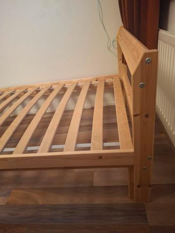 Ikea Neiden bedframe met Luröy lattenbodem - afbeelding 4 Ikea Neiden bedframe met Luröy lattenbodem - afbeelding 4
