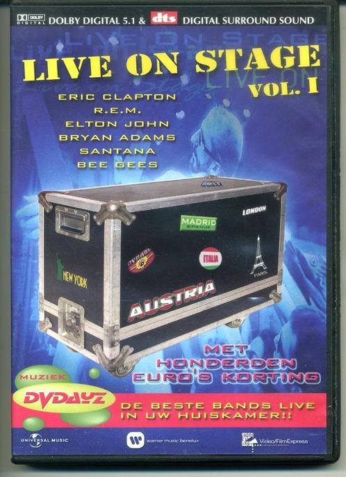 Live On Stage Vol. 1 13 nrs DVD 2002 ZGAN, Cd's en Dvd's, Dvd's | Muziek en Concerten, Zo goed als nieuw, Muziek en Concerten