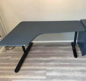 IKEA BEKANT Hoekbureau Links - Blauw - afbeelding 2 IKEA BEKANT Hoekbureau Links - Blauw - afbeelding 2