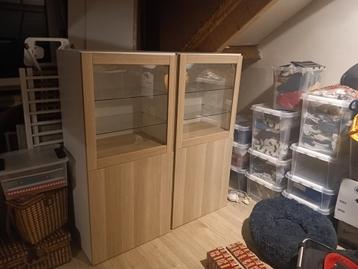 Mooie Ikea Besta kasten 60x40x128 - afbeelding 1 Mooie Ikea Besta kasten 60x40x128 - afbeelding 1