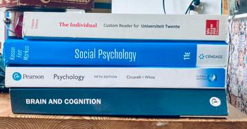 Studieboeken UTwente Psychology Jaar 1