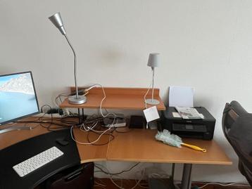 IKEA hoekbureau met extra's - afbeelding 2 IKEA hoekbureau met extra's - afbeelding 2