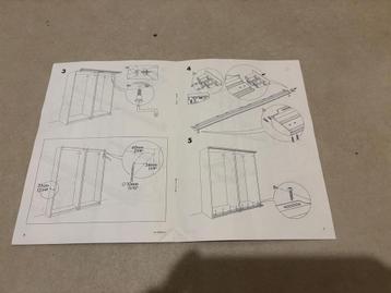 IKEA PAX schuifdeurkast eiken - afbeelding 4 IKEA PAX schuifdeurkast eiken - afbeelding 4