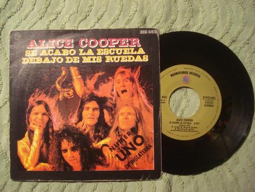 Alice Cooper 7" Vinyl Single: ‘School’s out’ (Spanje), Cd's en Dvd's, Vinyl Singles, Single, Rock en Metal, 7 inch, Ophalen of Verzenden