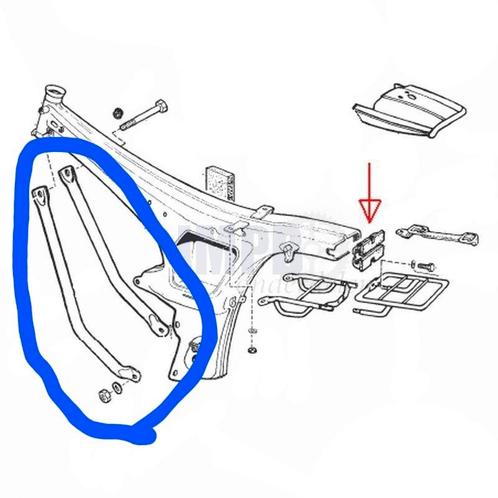 puch monza onderdelen Gezocht, Fietsen en Brommers, Brommeronderdelen | Puch, Gebruikt, Frame, Ophalen of Verzenden