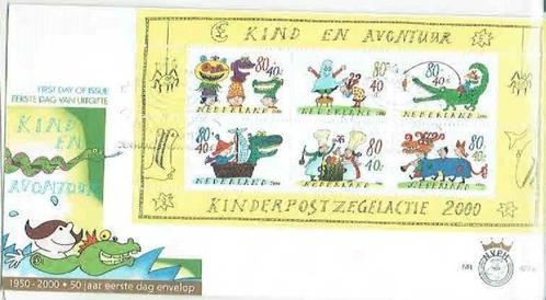 Nederland E427a Kinderzegels tekeningen sprookjes, Postzegels en Munten, Postzegels | Eerstedagenveloppen, Onbeschreven, Nederland