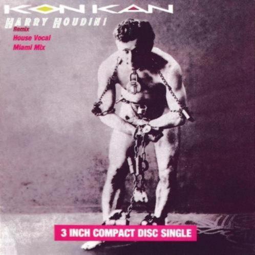 Kon Kan – Harry Houdini 3 Inch CD Maxisingle 1989 💿, Cd's en Dvd's, Cd Singles, Zo goed als nieuw, Dance, 1 single, Maxi-single