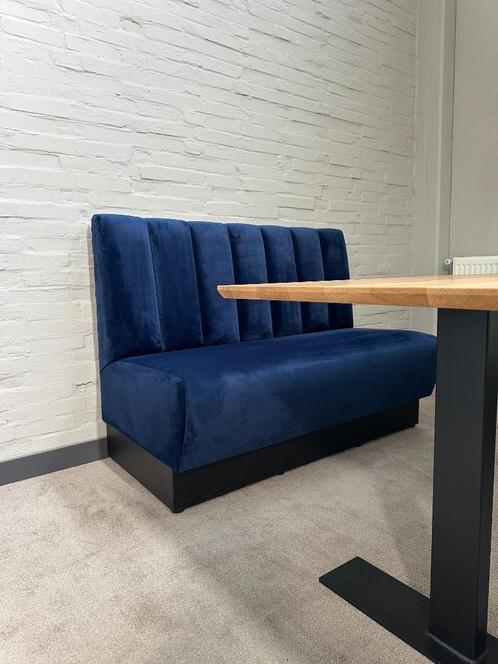 Showroommodel: horeca Diner banken 137 cm Velour 3 stuks, Zakelijke goederen, Horeca | Meubilair en Inrichting, Meubilair, Nieuw zonder verpakking