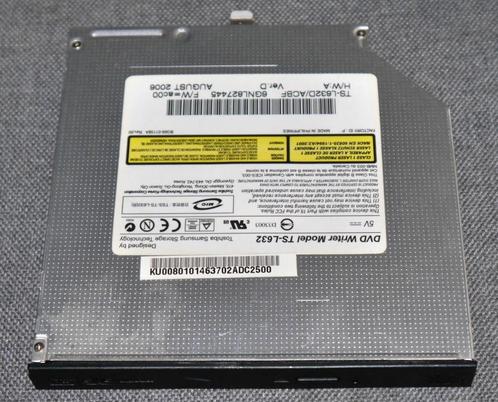 Toshiba LightScribe DVD R/W drive TS-L632, Computers en Software, Optische drives, Gebruikt, Intern, Windows, Cd, Dvd, Ophalen of Verzenden