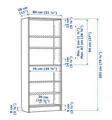 Boekenkast zwart (IKEA Billy) - afbeelding 3 Boekenkast zwart (IKEA Billy) - afbeelding 3