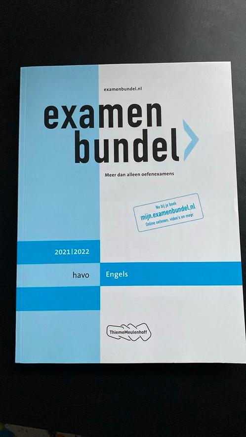 HAVO Engels 2021/2022 examenbundel - ALS NIEUW, Boeken, Schoolboeken, Zo goed als nieuw, Engels, HAVO, Ophalen of Verzenden