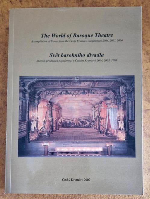 The World of Baroque Theatre - Svĕt barokního divadla, Boeken, Kunst en Cultuur | Dans en Theater, Zo goed als nieuw, Ophalen of Verzenden