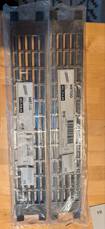 2x Nieuwe IKEA Metod Ventilatieroosters 60cm - afbeelding 2 2x Nieuwe IKEA Metod Ventilatieroosters 60cm - afbeelding 2