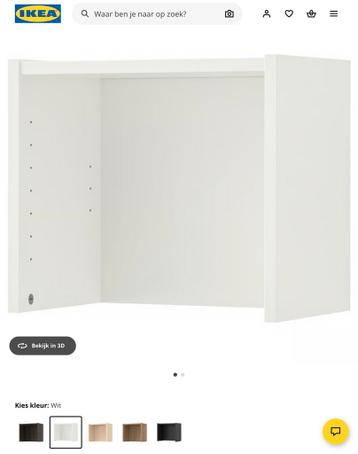 Billy bovendeel (van ikea kast billy) - afbeelding 1 Billy bovendeel (van ikea kast billy) - afbeelding 1