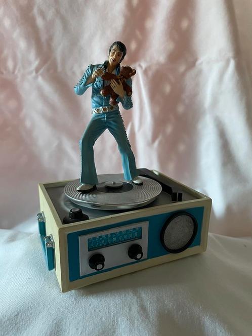 Elvis Presley muziek doosje, Verzamelen, Muziek, Artiesten en Beroemdheden, Zo goed als nieuw, Pop, Beeldje of Miniatuur, Ophalen of Verzenden