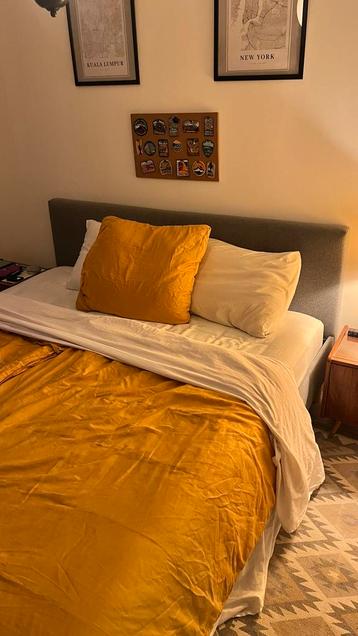 IKEA NARRON Bedframe 180x200 Grijs - afbeelding 2 IKEA NARRON Bedframe 180x200 Grijs - afbeelding 2