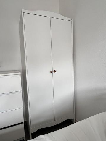 IKEA kinder kledingkast wit