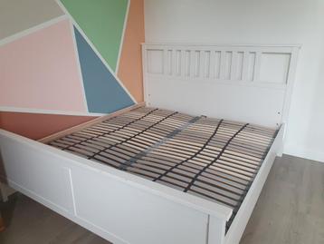 Ikea Hemnes bedframe met lattenbodems 180*200 - afbeelding 2 Ikea Hemnes bedframe met lattenbodems 180*200 - afbeelding 2