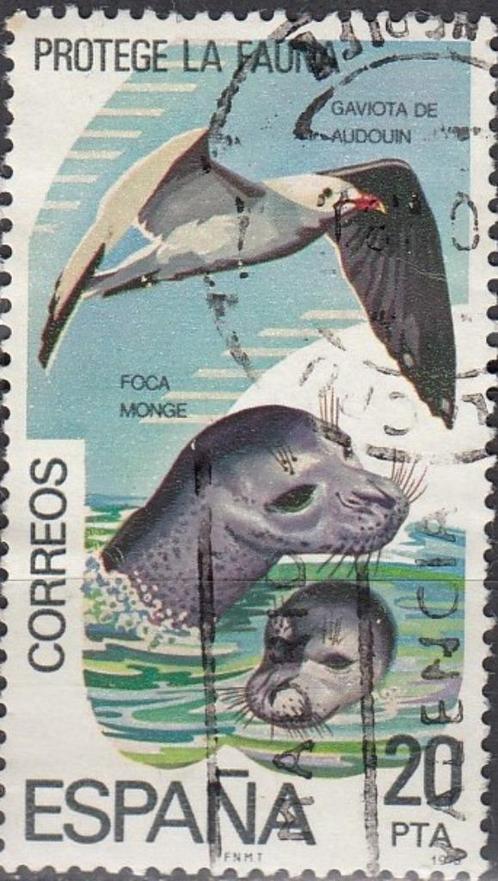Spaanse Sahara -SP1.9- 1978 - Natuurbescherming, Postzegels en Munten, Postzegels | Europa | Spanje, Gestempeld, Verzenden