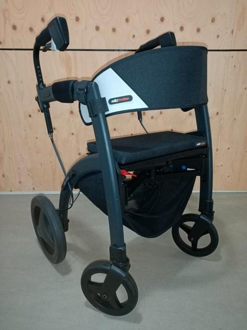 Rollz Motion Rhythm 'Parkinson' rollator incl. Servicebeurt, Diversen, Rollators, Zo goed als nieuw, Lichtgewicht, Opvouwbaar