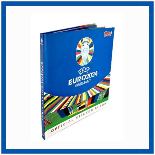 Topps Euro 2024 Stickers/albums/ pakjes /box/ Tins + Suisse, Hobby en Vrije tijd, Stickers en Plaatjes, Nieuw, Meerdere stickers