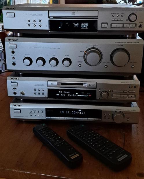 Sony complete stereo set, Audio, Tv en Foto, Stereo-sets, Gebruikt, Cd-speler, Tuner of Radio, Sony, Losse componenten, Ophalen