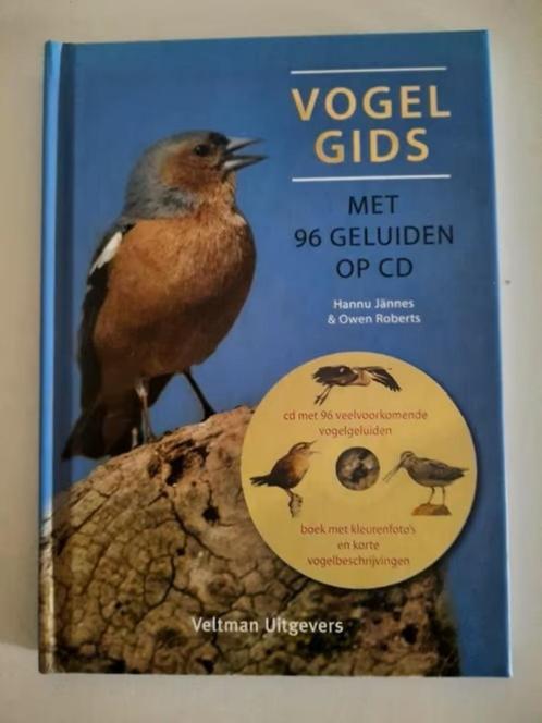 Vogelgids met 96 geluiden op cd. H. Jännes & O. Roberts, Boeken, Natuur, Zo goed als nieuw, Vogels, Ophalen of Verzenden