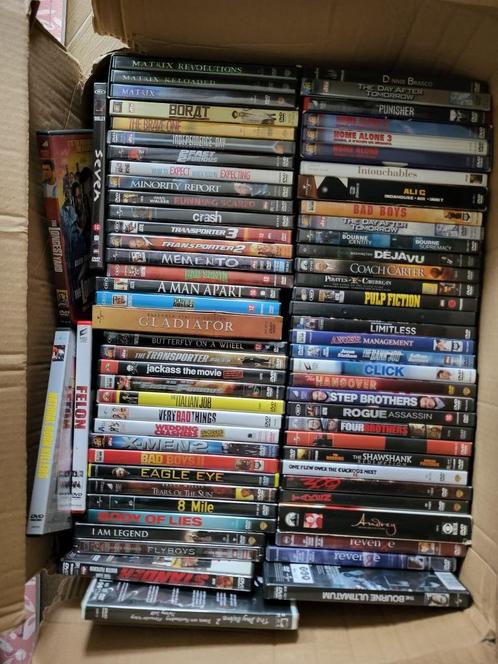 Verschillende films / series op DVD (+- 75 stuks), Cd's en Dvd's, Dvd's | Tv en Series, Zo goed als nieuw, Overige genres, Vanaf 12 jaar