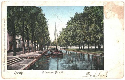 960674	Den Haag	Prinzesse Gracht	Prinsessegracht	1903	 Zie o, Verzamelen, Ansichtkaarten | Nederland, Gelopen, Zuid-Holland, Voor 1920